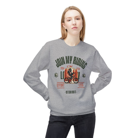 Kopie van meedoen aan mijn rijden? Unisex middengewicht softstyle fleece crewneck sweatshirt