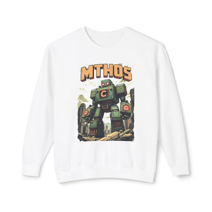 Mthos Unisex Lightweight Crewneck Sweatshirt - EmpressKorea