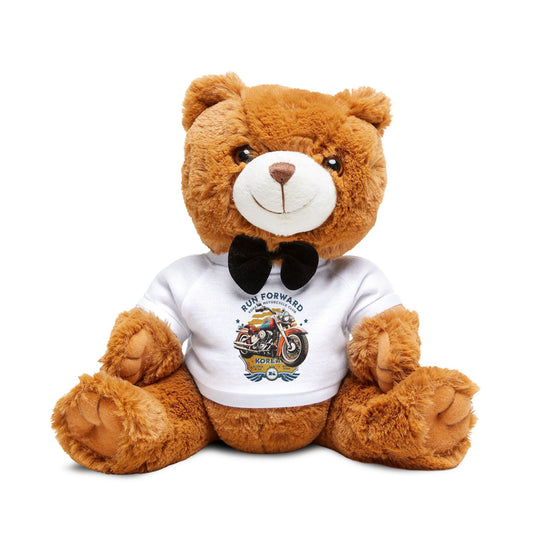 Ren naar voren teddybeer met t -shirt - EmpressKorea