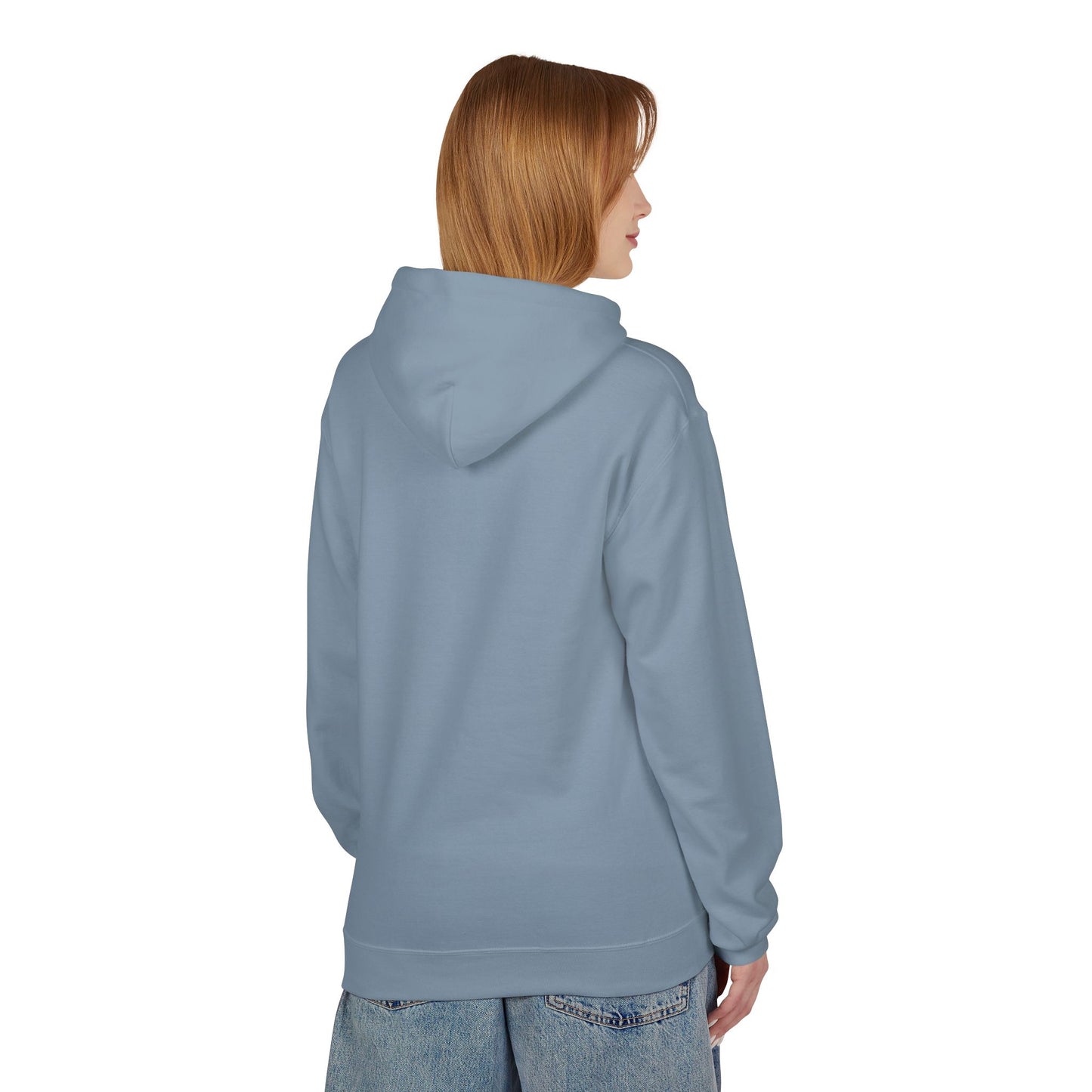 Hitta ditt flöde unisex midweight softstyle fleece hoodie - EmpressKorea