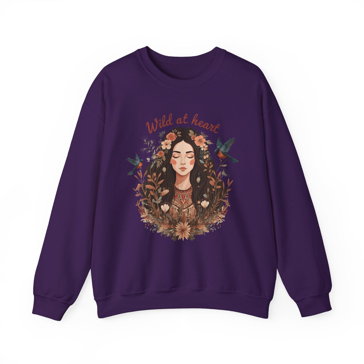 Wild At Heart Unisex Heavy Blend ™ Crewneck - EmpressKorea