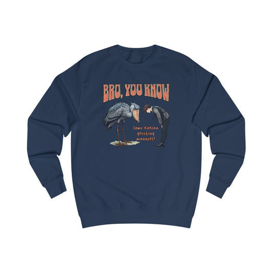 Bro, du vet unisex sweatshirt