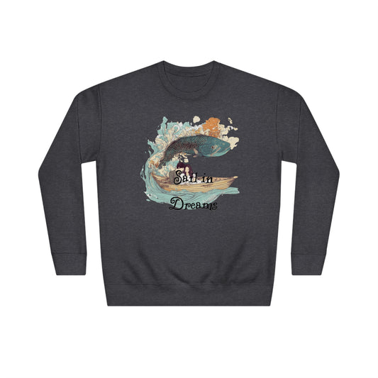 Sail in dreams Unisex Crew Sweatshirt  - EmpressKorea