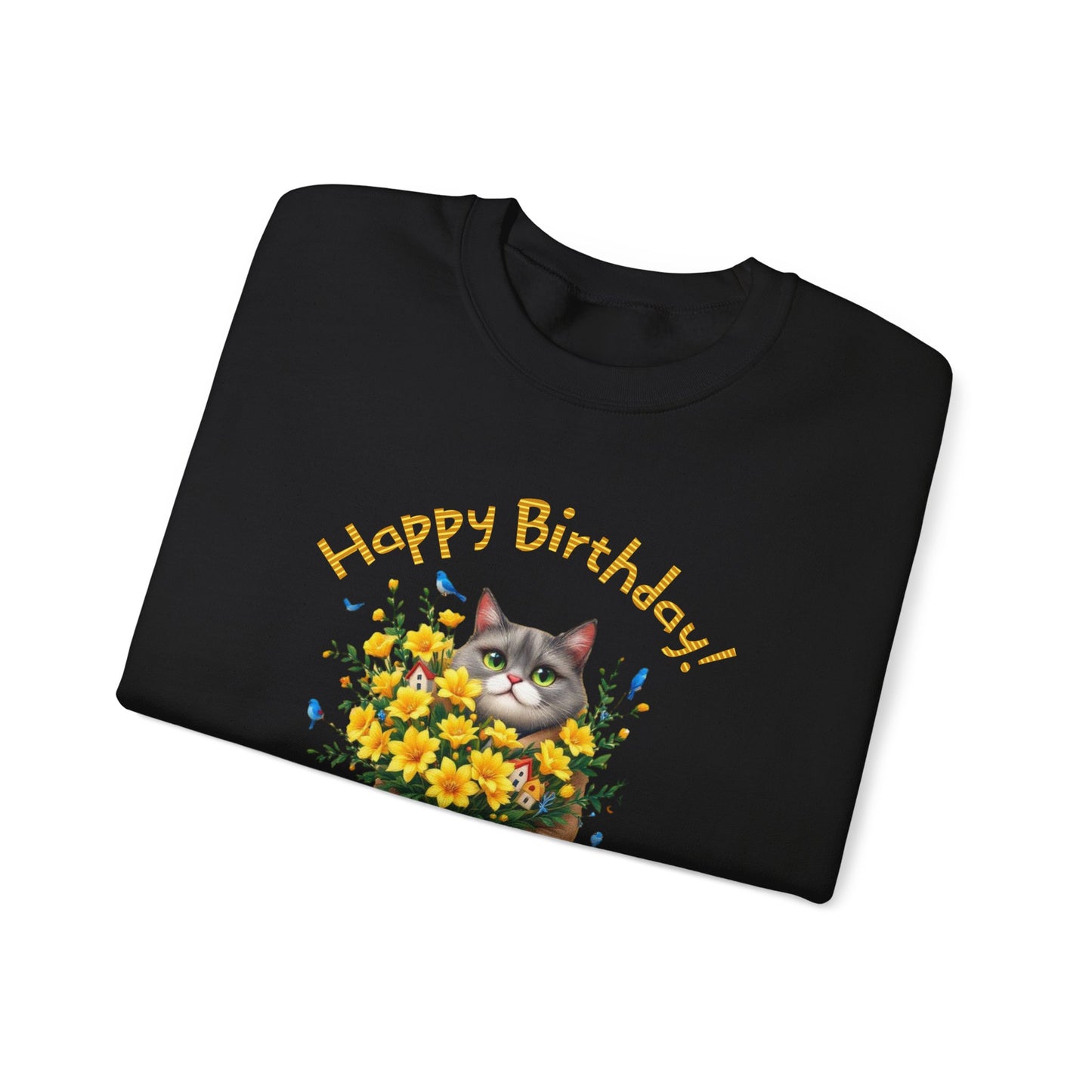 生日快樂！男女通用混合™Crewneck運動衫 - EmpressKorea