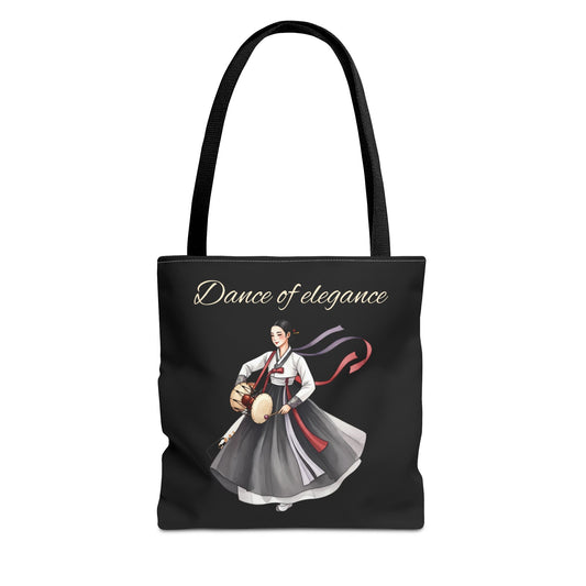 Elegância em bolsa de dança (AOP)