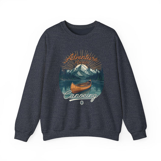 Canoeing Unisex Heavy Blend ™ CrewNeck Sweatshirt - EmpressKorea