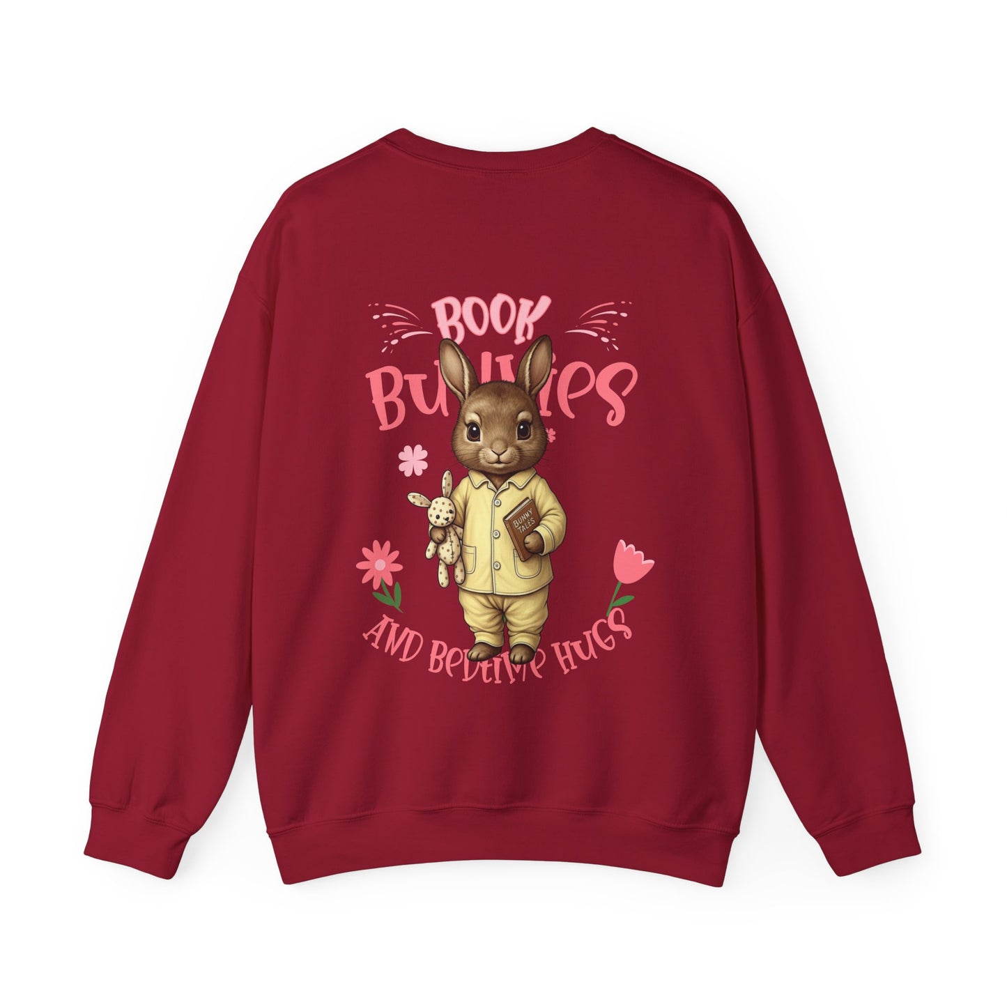 Boek Bunnies Unisex Heavy Blend ™ Crewneck Sweatshirt - EmpressKorea