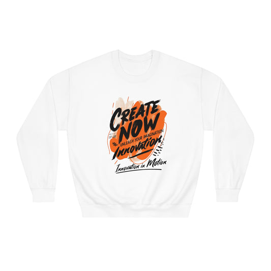 Create now Unisex DryBlend® Crewneck Sweatshirt  - EmpressKorea