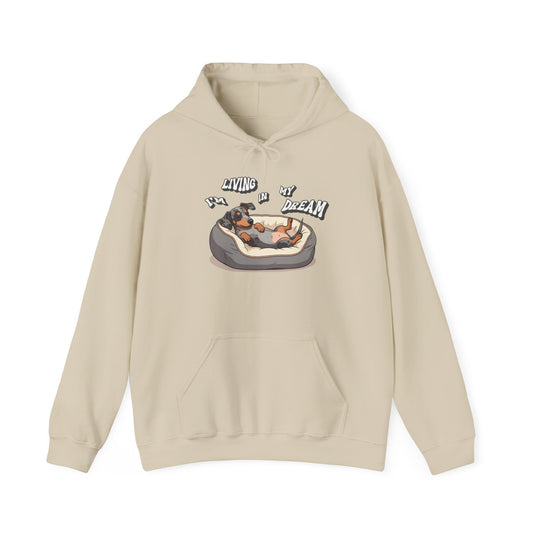 Vivir en la sudadera con capucha de My Dream Unisex Heavy Blend ™ - EmpressKorea