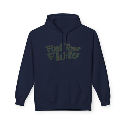 Encontre o seu fluxo unissex do meio do meio do meio de lã de lã - Hoodie - EmpressKorea