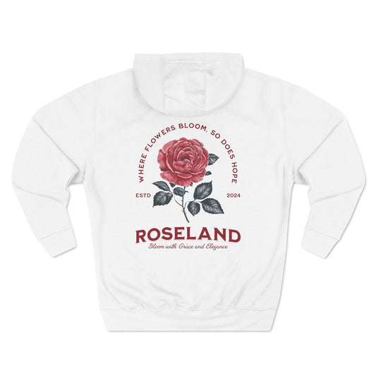 Áo hoodie lông cừu ba bảng Roseland