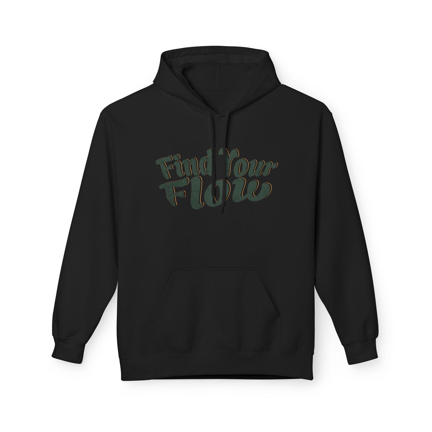 Encontre o seu fluxo unissex do meio do meio do meio de lã de lã - Hoodie - EmpressKorea