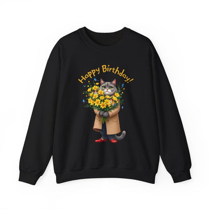 生日快樂！男女通用混合™Crewneck運動衫 - EmpressKorea