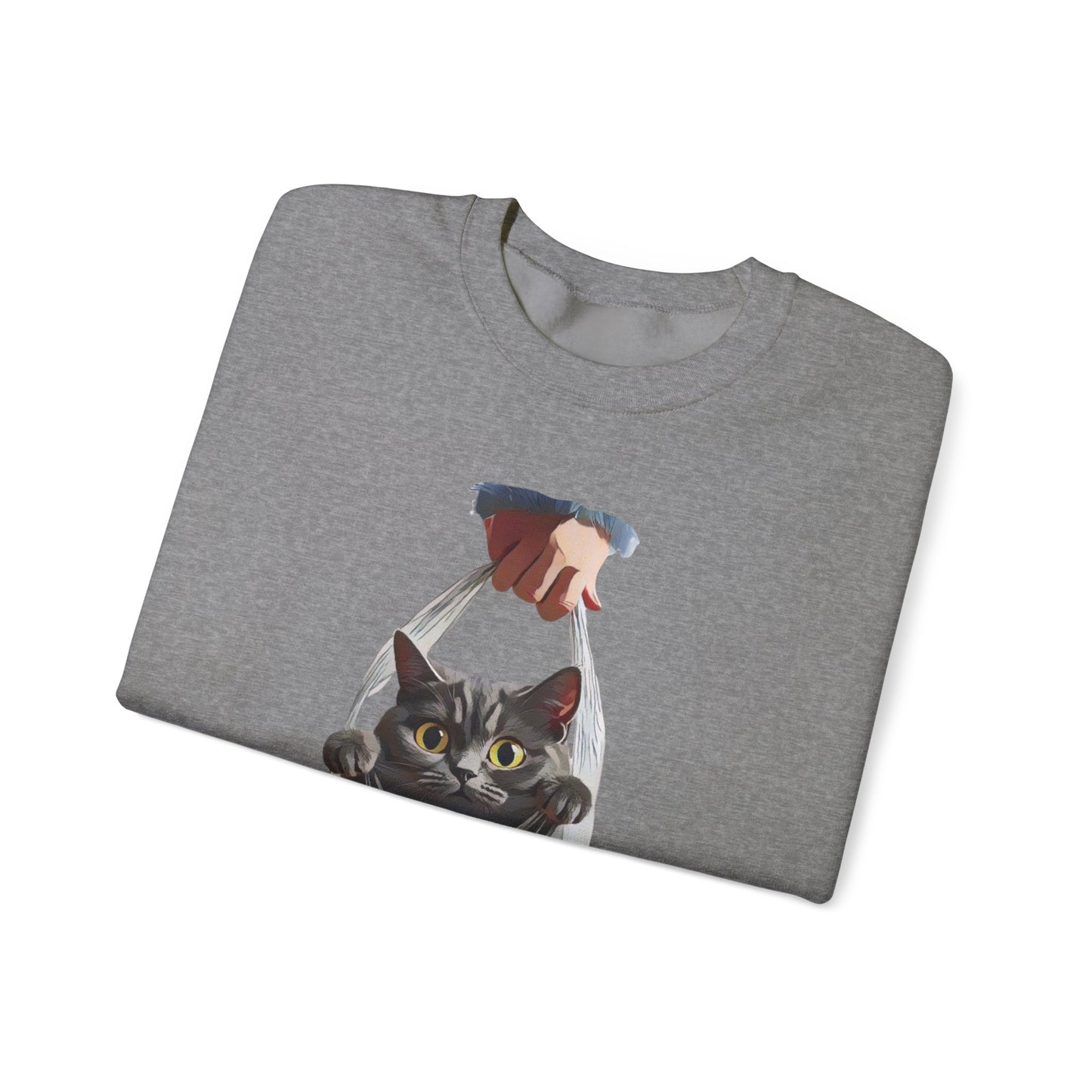 Bag of trouble Unisex Heavy Blend™ Crewneck Sweatshirt - EmpressKorea