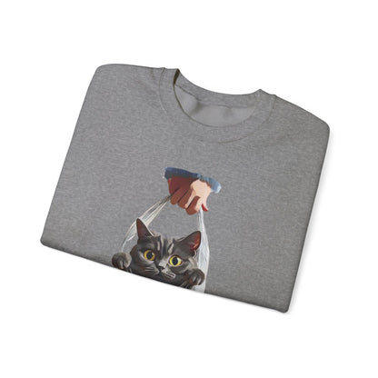 Trouble Bag Unisex Heavy Blend ™ Crewneck Sweatshirt - EmpressKorea