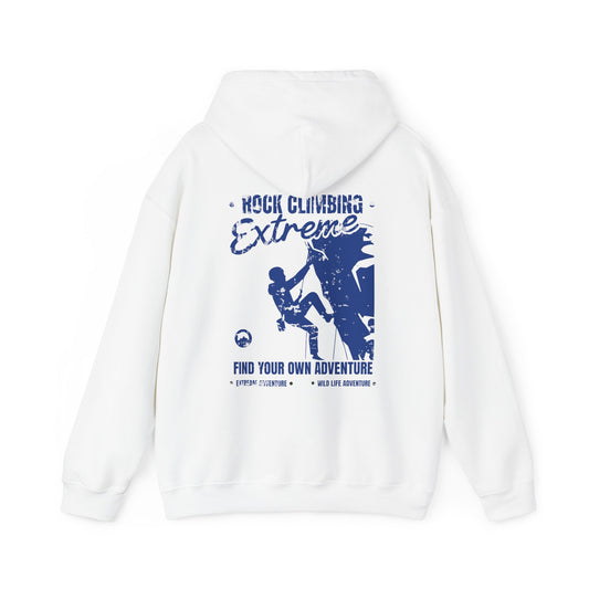 Vind je eigen avontuurlijke unisex zware blend ™ sweatshirt met capuchon