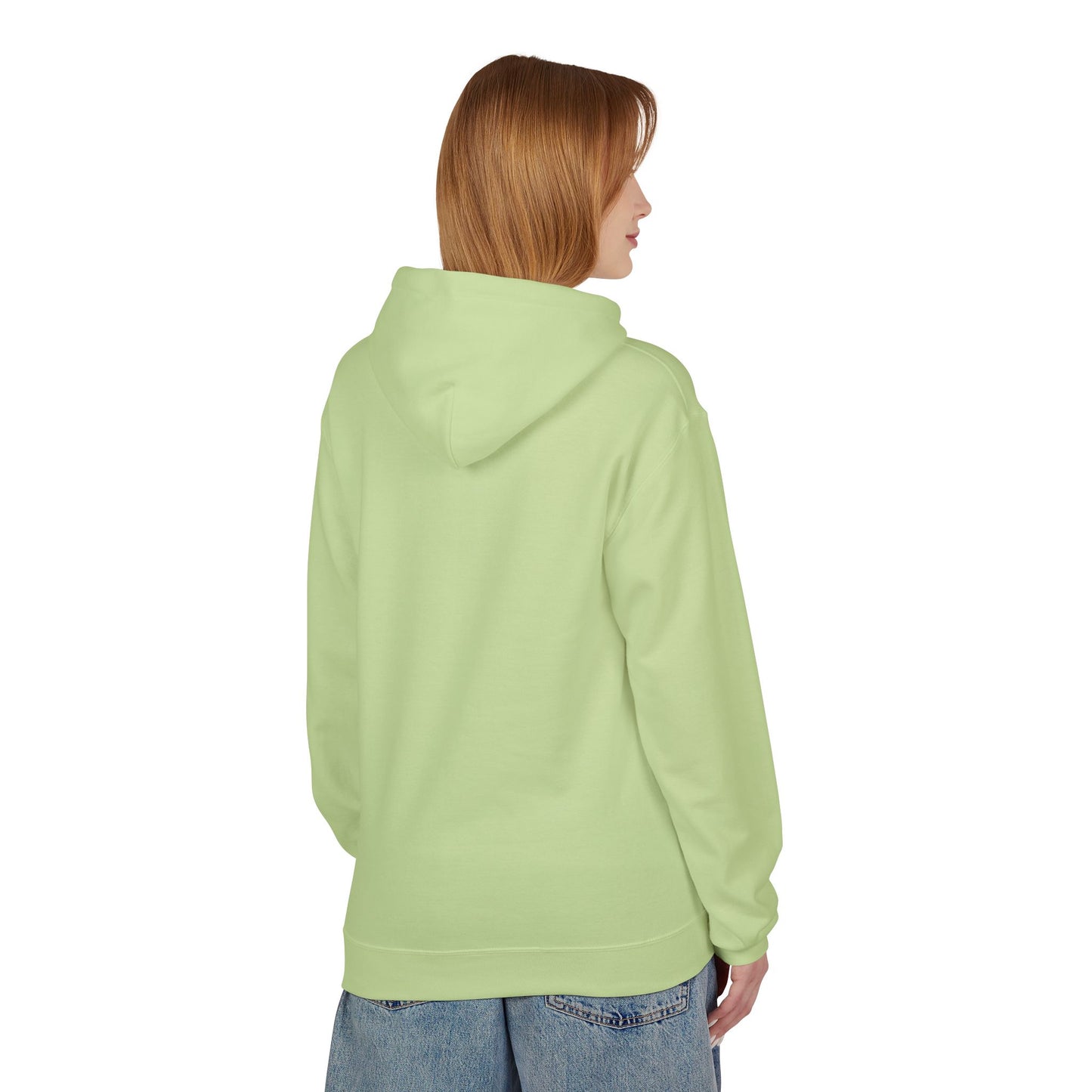 Jeg så en Angel Unisex Midweight SoftStyle Fleece Hoodie - EmpressKorea