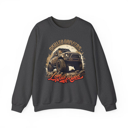 Fachfahrer Unisex Heavy Blend ™ Crewneck Sweatshirt - EmpressKorea