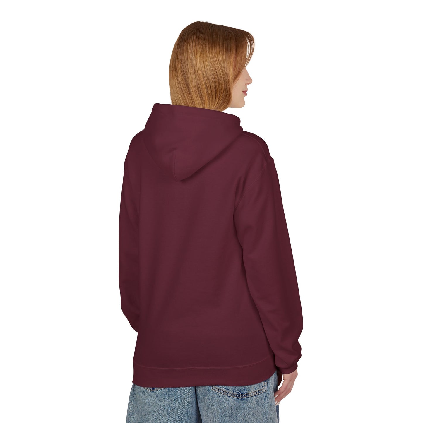 Hitta ditt flöde unisex midweight softstyle fleece hoodie - EmpressKorea