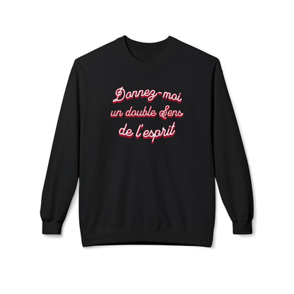 An chuid Duble den chiall spioradálta unisex lár -mheáchan softstyle Crewneck Sweatshirt - EmpressKorea