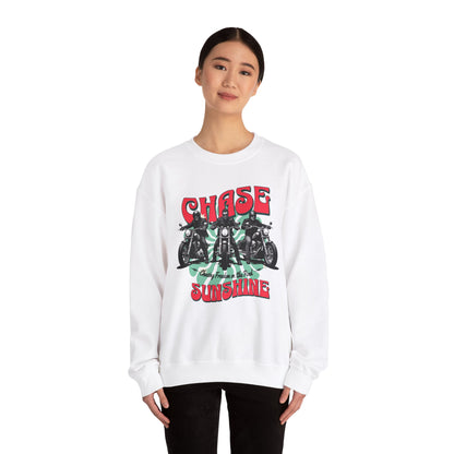 Chase Sunshine Unisex Heavy Blend ™ CrewNeck Sweatshirt - EmpressKorea