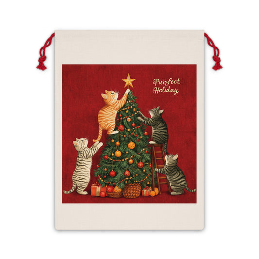 Purrfect Holiday Gift Bag