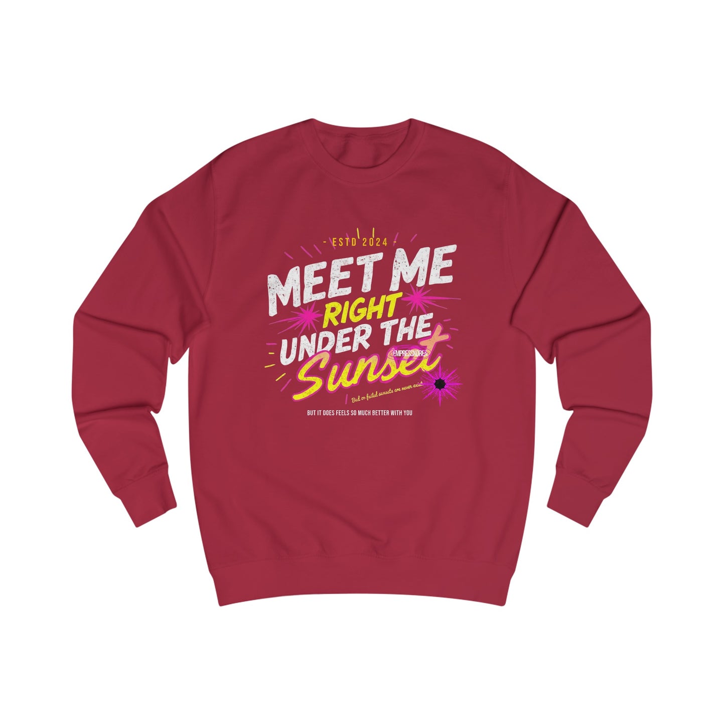 Meet me right under the sunset Unisex Sweatshirt - EmpressKorea