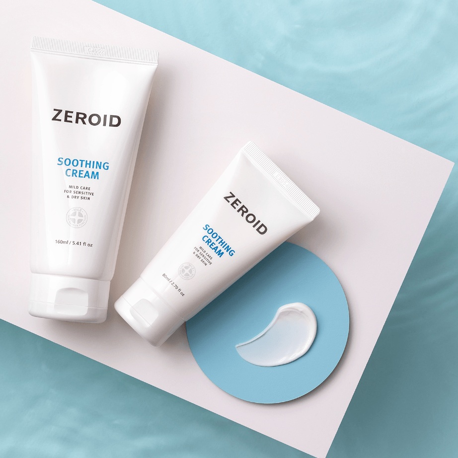 ZEROID Soothing Cream (80ml/160ml) - EmpressKorea