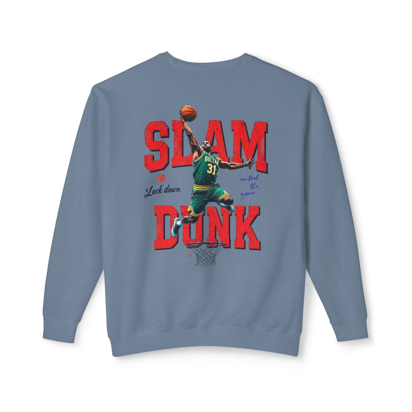 Slam dunk unisex lichtgewicht crewneck sweatshirt - EmpressKorea