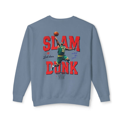 Slam Dunk Unisex Lightweight CrewNeck Sweatshirt - EmpressKorea