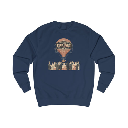 Páirtithe Cocktail Unisex Sweatshirt