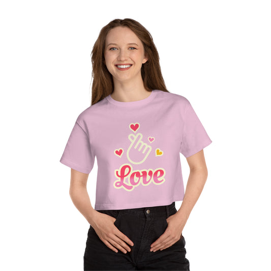 Love Champion Dames Heritage bijgesneden T-shirt