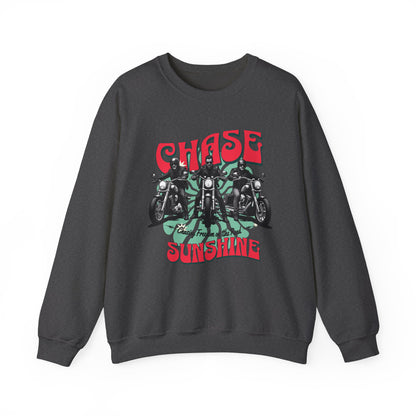 Chase Sunshine Unisex Heavy Blend ™ Crewneck Sweatshirt - EmpressKorea