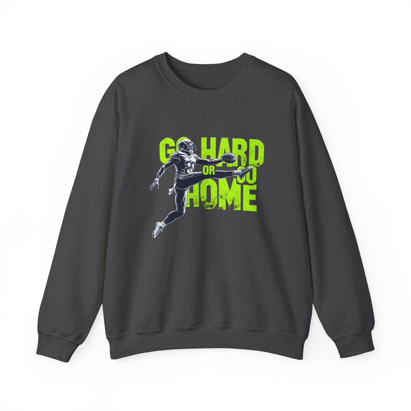 Go hard or go home Unisex Heavy Blend™ Crewneck Sweatshirt - EmpressKorea