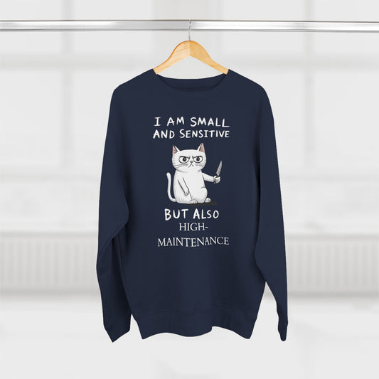 Ik ben veel onderhoud Unisex Crewneck sweatshirt