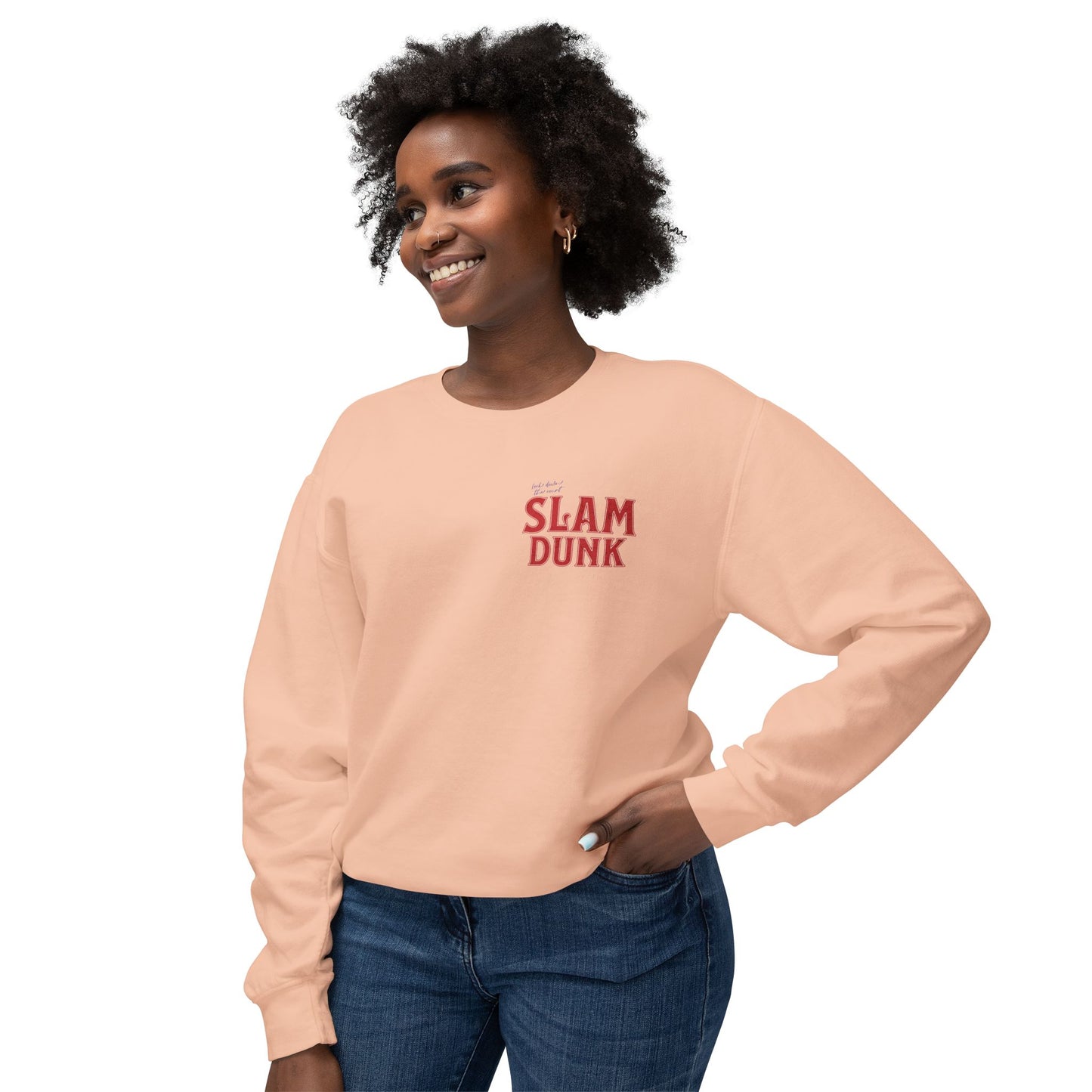 Slam Dunk Unisex Lightweight CrewNeck Sweatshirt - EmpressKorea