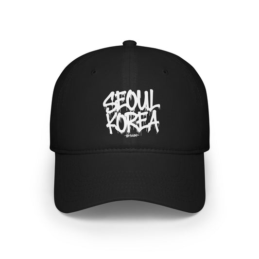 Seoul Korea Low Profile Baseball Cap