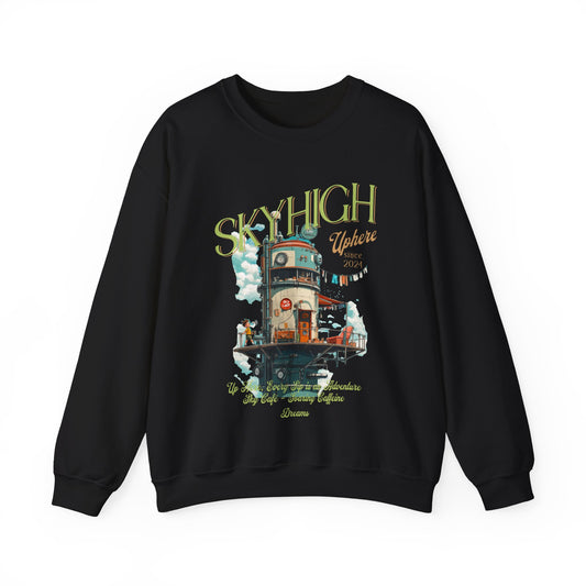 Sky High Cafe Unisex Heavy Blend ™ Crewneck Sweetshirt