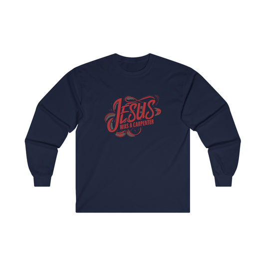 Jezus unisex ultra katoen met lange mouwen T -shirt