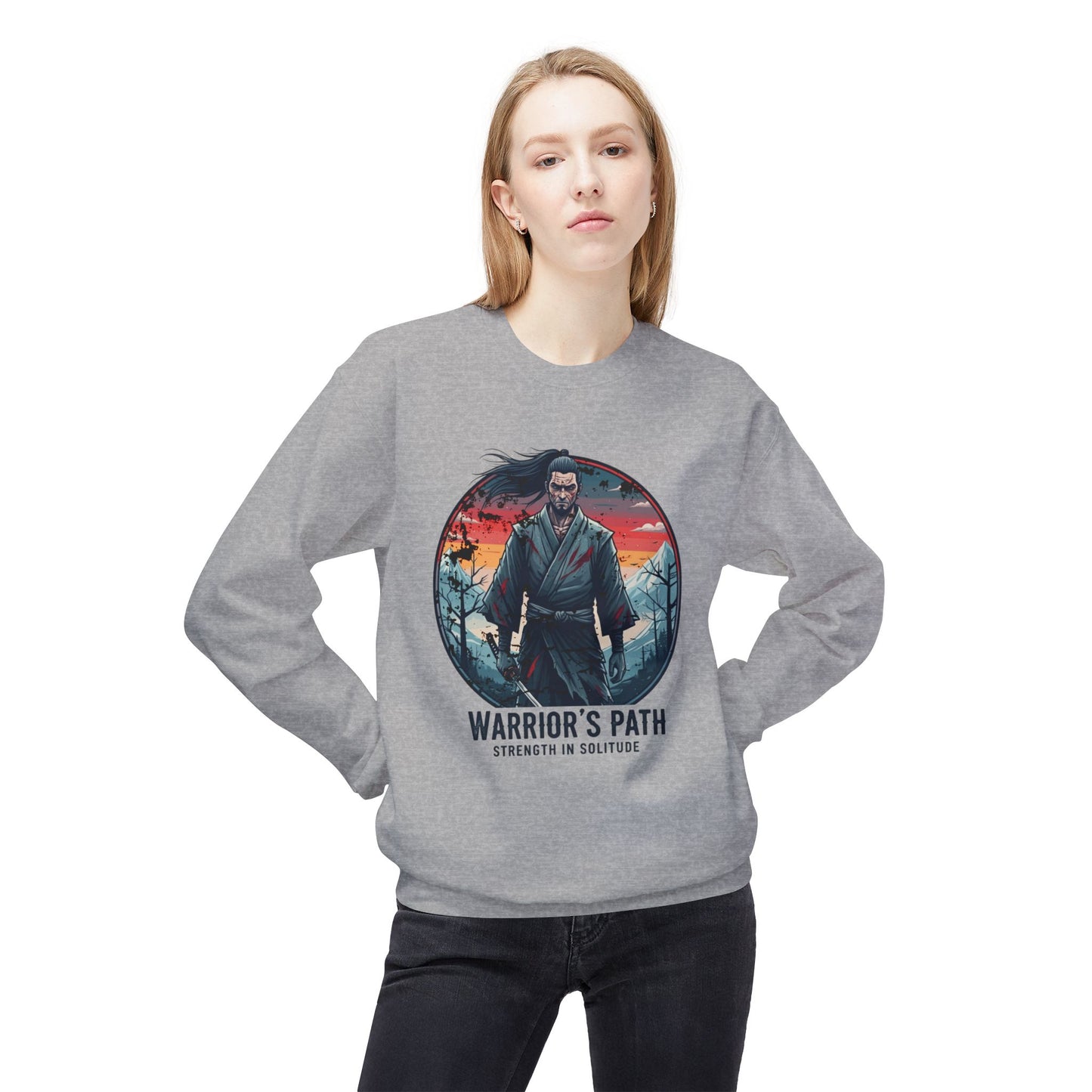 Conair Warrior Unisex Softstyle Mheáchan Mheáchan Crewneck Sweatshirt Sweatshirt - EmpressKorea