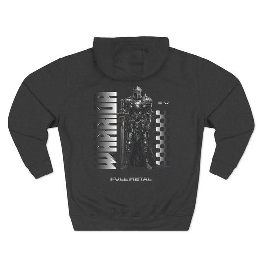 Laoch miotail iomlán Hoodie lomra trí phainéal