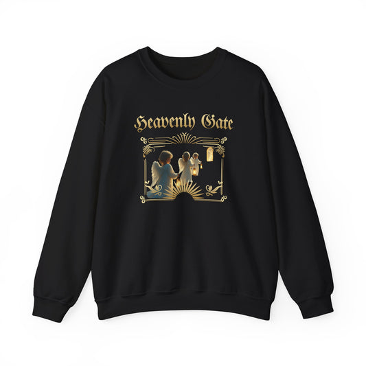 Heavenly Gate Unisex Heavy Blend ™ Crewneck Whothirt - EmpressKorea