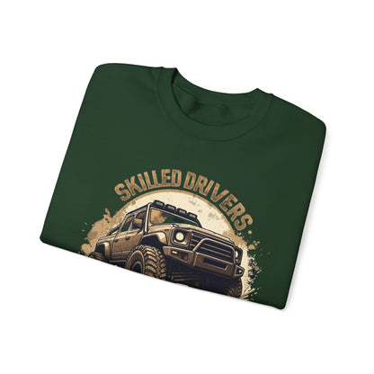 Skilled Driver Unisex Heavy Blend™Crewneckスウェットシャツ - EmpressKorea