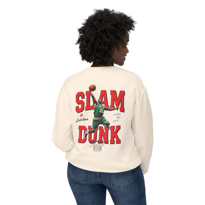 Slam Dunk Unisex Lightweight CrewNeck Sweatshirt - EmpressKorea