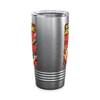 Sprengen Sie zum Abenteuer! Ringneck -Tumbler, 20oz - EmpressKorea