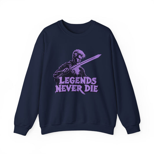 Legends Never Die Unisex Heavy Blend ™ Crewneck áo - EmpressKorea