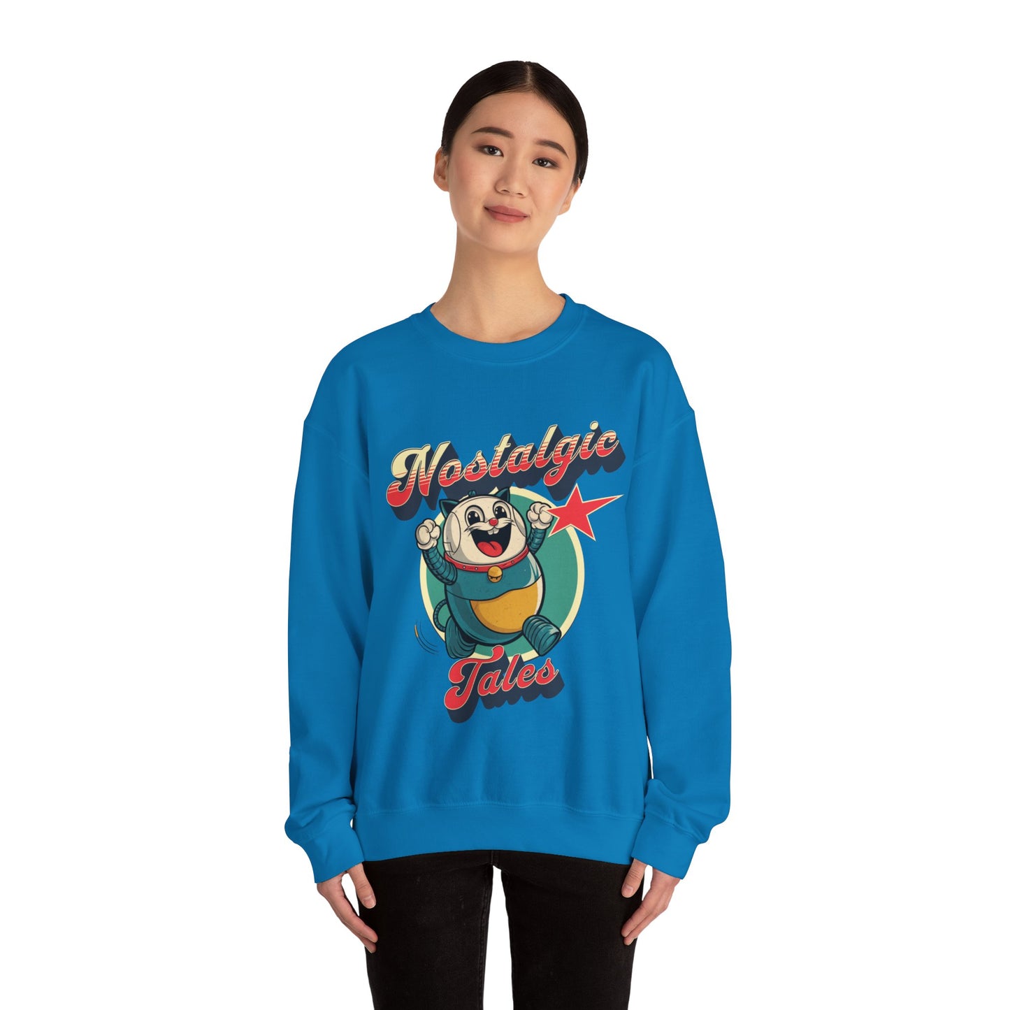 Nostaljik Masallar Unisex Heavy Blend ™ Crewneck Sweatshirt - EmpressKorea