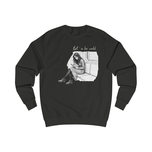 In ihrer Welt Unisex Sweatshirt verloren