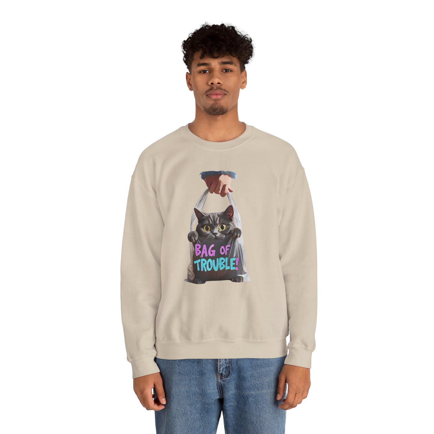 BASS OF TROUT UNISEX PEAW BLEND ™ SPEGINA CREWNECK - EmpressKorea