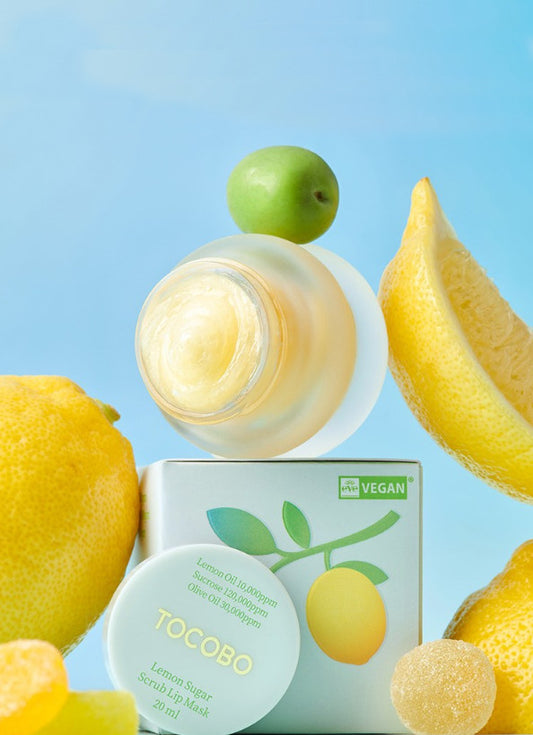 TOCOBO LEMON Sugar Scrub Lip Mask 20ml